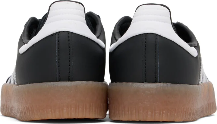 adidas Originals Black & White Sambae Sneakers - Image 2