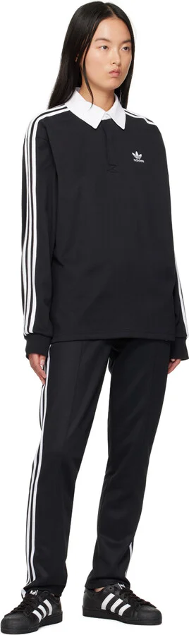 adidas Originals Black & White Superstar 82 Sneakers - Image 5