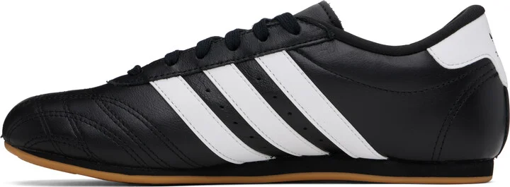 adidas Originals Black & White Taekwondo Lace Sneakers - Image 3