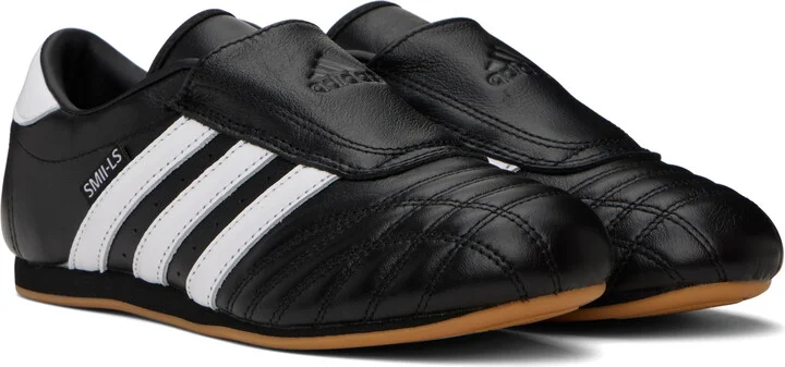 adidas Originals Black & White Taekwondo Sneakers - Image 4