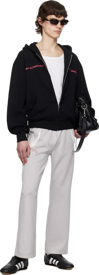 adidas Originals Black & White Taekwondo Sneakers - Image 5