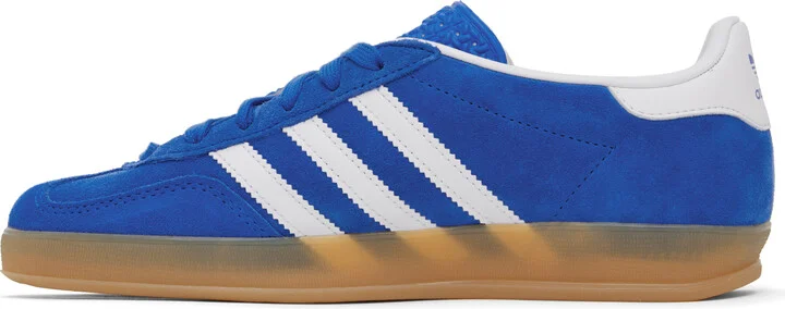 adidas Originals Blue Gazelle Indoor Sneakers - Image 3