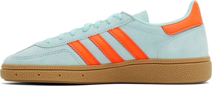adidas Originals Blue & Orange Handball Spezial Sneakers - Image 3