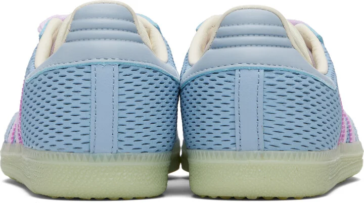 adidas Originals Blue Samba OG Sneakers - Image 2