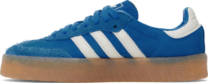 adidas Originals Blue Sambae Sneakers - Image 3