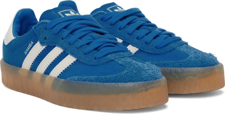 adidas Originals Blue Sambae Sneakers - Image 4