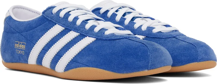 adidas Originals Blue Tokyo Sneakers - Image 4