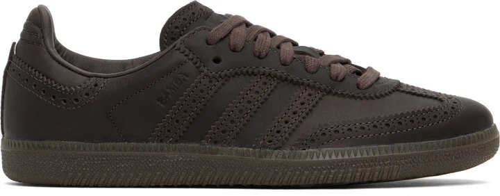 adidas Originals Brown Samba OG Sneakers