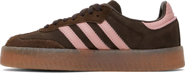 adidas Originals Brown Sambae Sneakers - Image 3