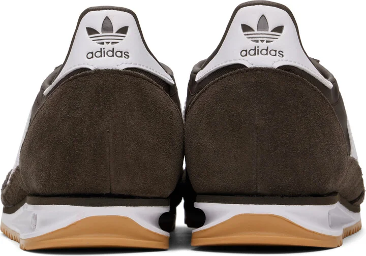 adidas Originals Brown SL 72 OG Sneakers - Image 2