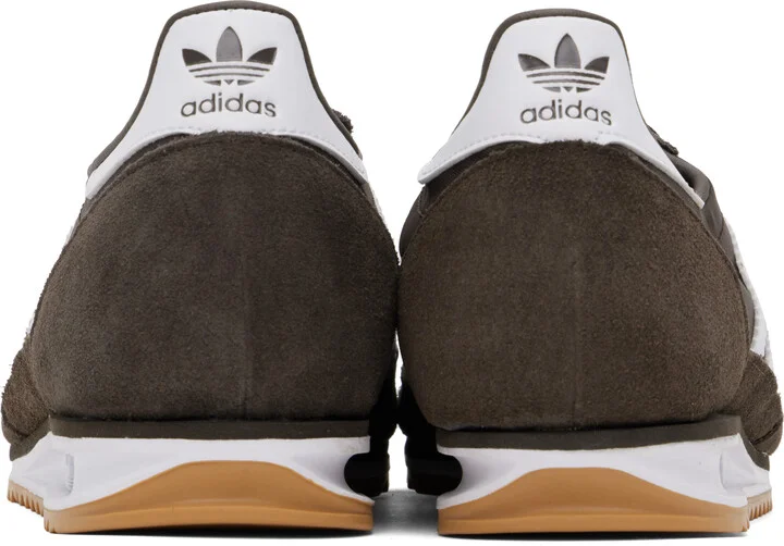 adidas Originals Brown SL 72 OG Sneakers - Image 2