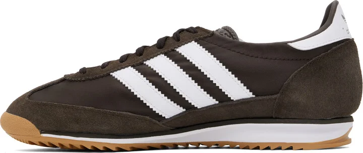 adidas Originals Brown SL 72 OG Sneakers - Image 3