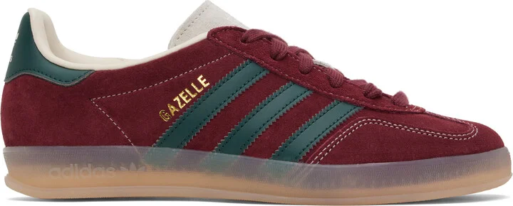 adidas Originals Burgundy Gazelle Indoor Sneakers
