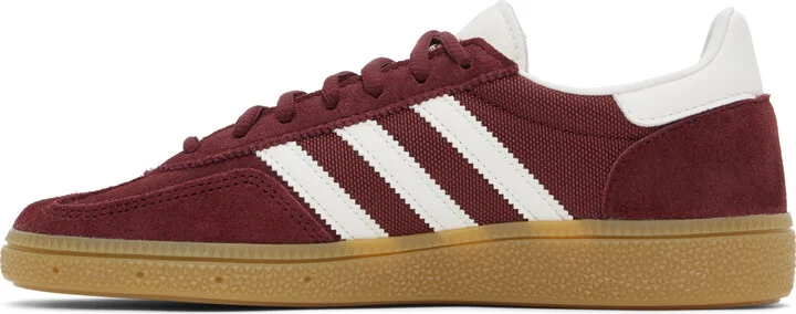 adidas Originals Burgundy Handball Spezial Sneakers - Image 3