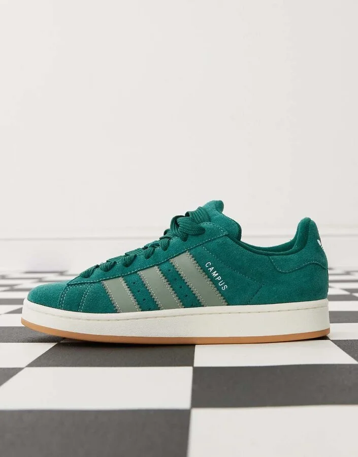 adidas Originals Campus 00s sneakers in dark green - Image 2