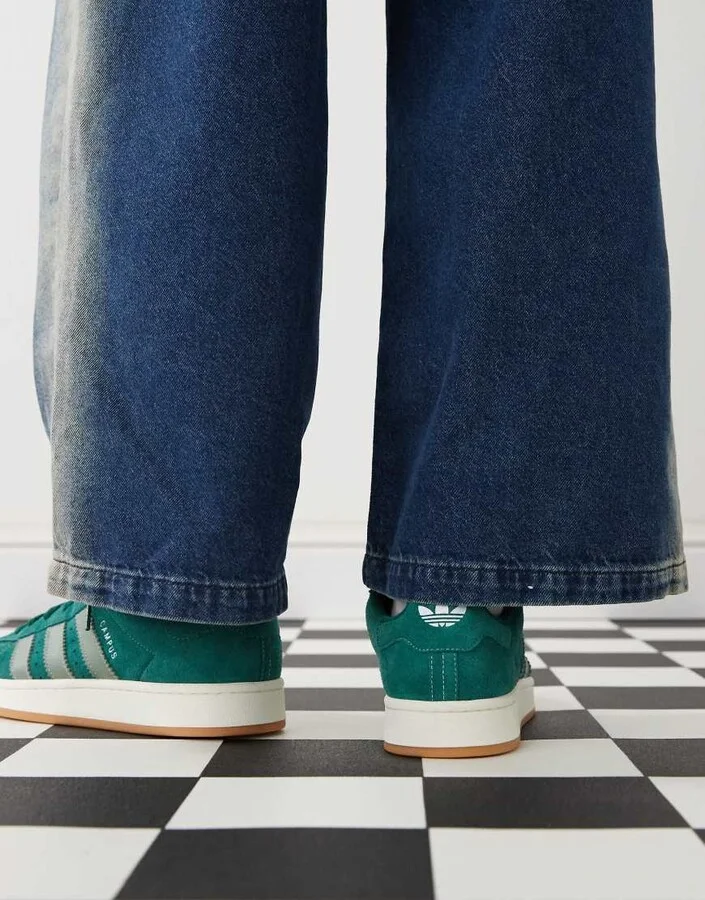 adidas Originals Campus 00s sneakers in dark green - Image 4