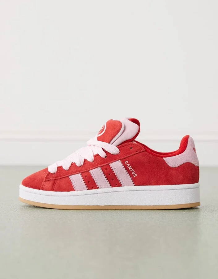 adidas Originals Campus 00s sneakers in dark red and pink - Image 2