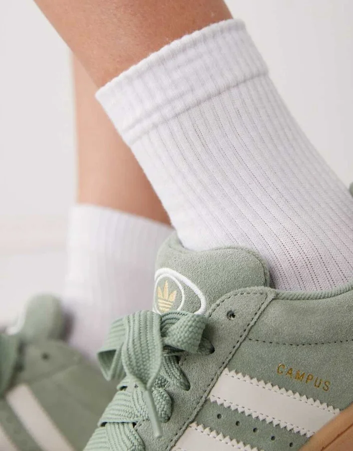 adidas Originals Campus 00s sneakers in green - Image 3