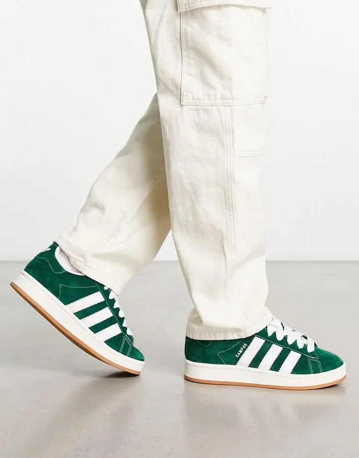 adidas Originals Campus 00s sneakers in green - Image 4