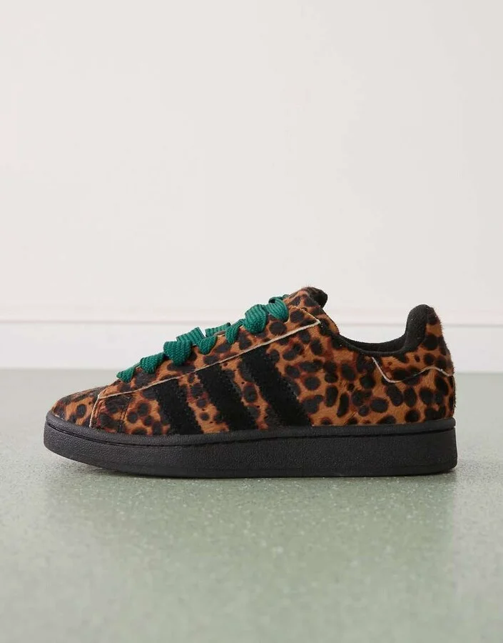 adidas Originals Campus 00s sneakers in leopard print - Image 2