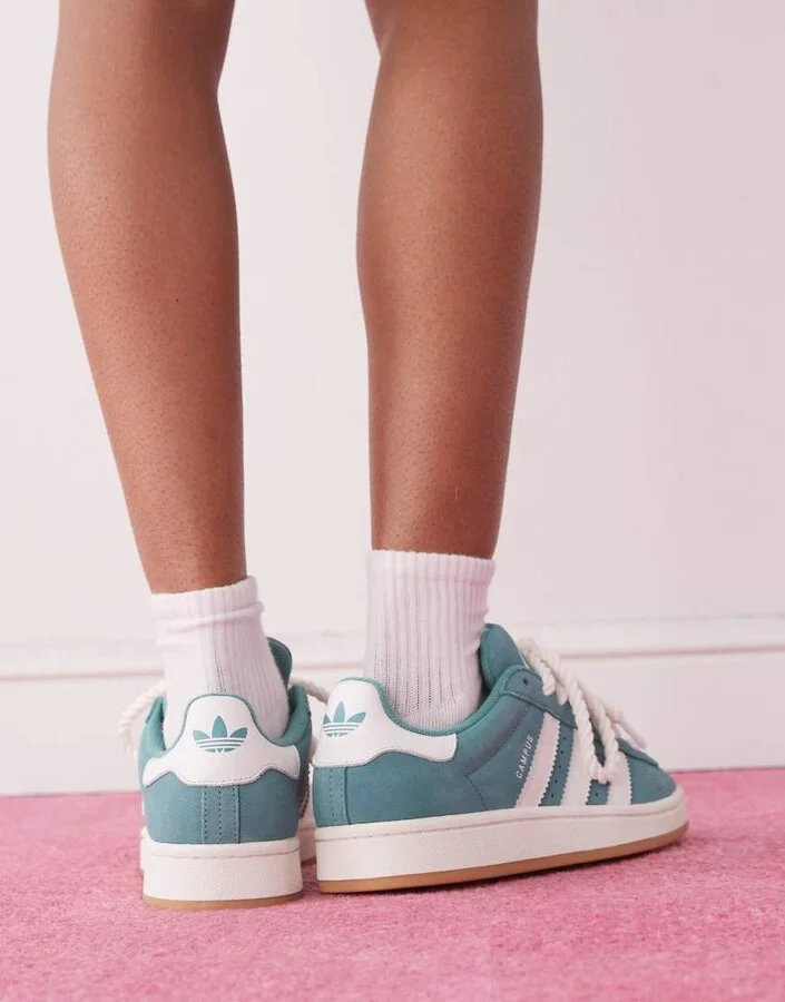 adidas Originals Campus 00s sneakers in turquoise - Image 2