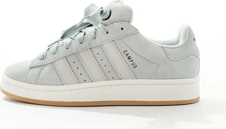 adidas Originals Campus 00s sneakers in white and light gray - Image 2