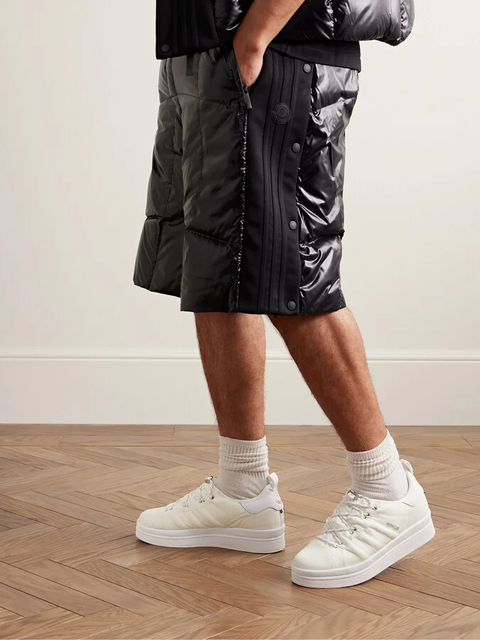+ adidas Originals Campus Leather-Trimmed Quilted GORE-TEX Sneakers - Image 2