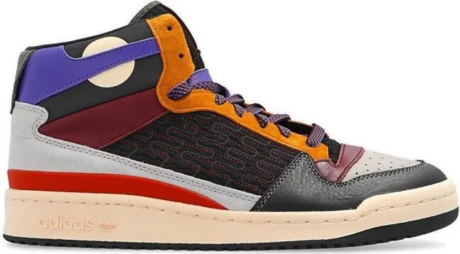 Adidas Originals Forum Mid Patchwork High-Top Sneakers