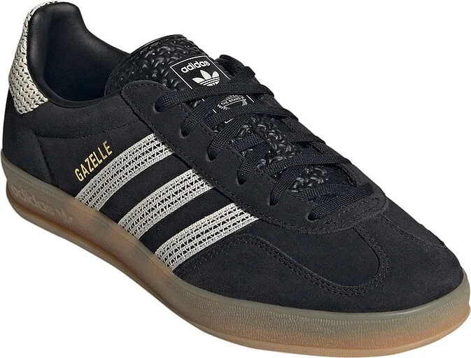 adidas Originals Gazelle Indoor Sneaker in Black - Image 2