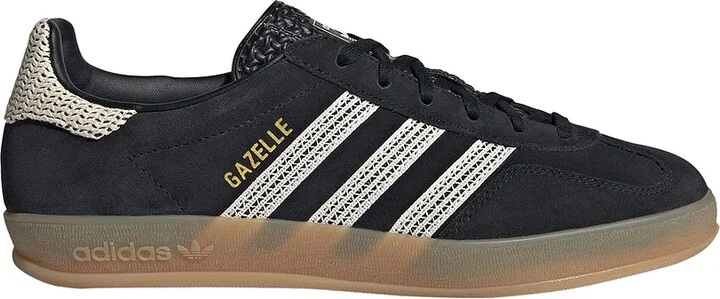 adidas Originals Gazelle Indoor Sneaker in Black