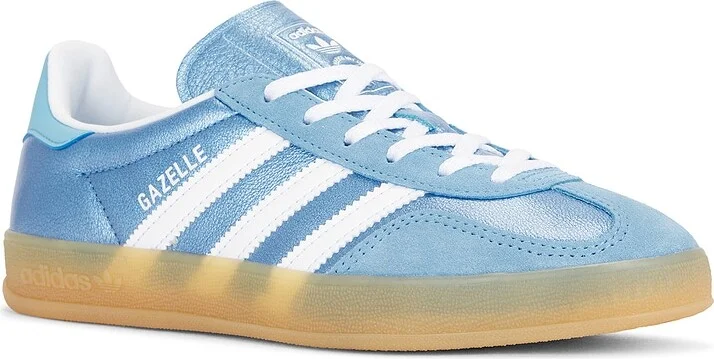 adidas Originals Gazelle Indoor Sneaker in White - Image 2