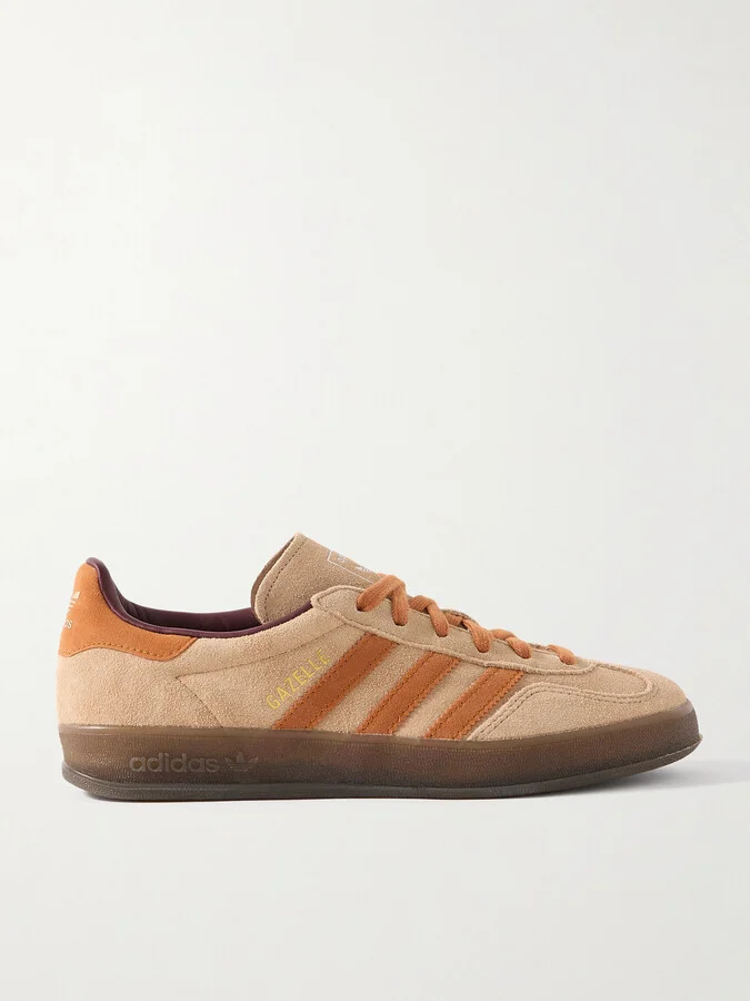 adidas Originals - Gazelle Indoor Suede Sneakers - Neutrals