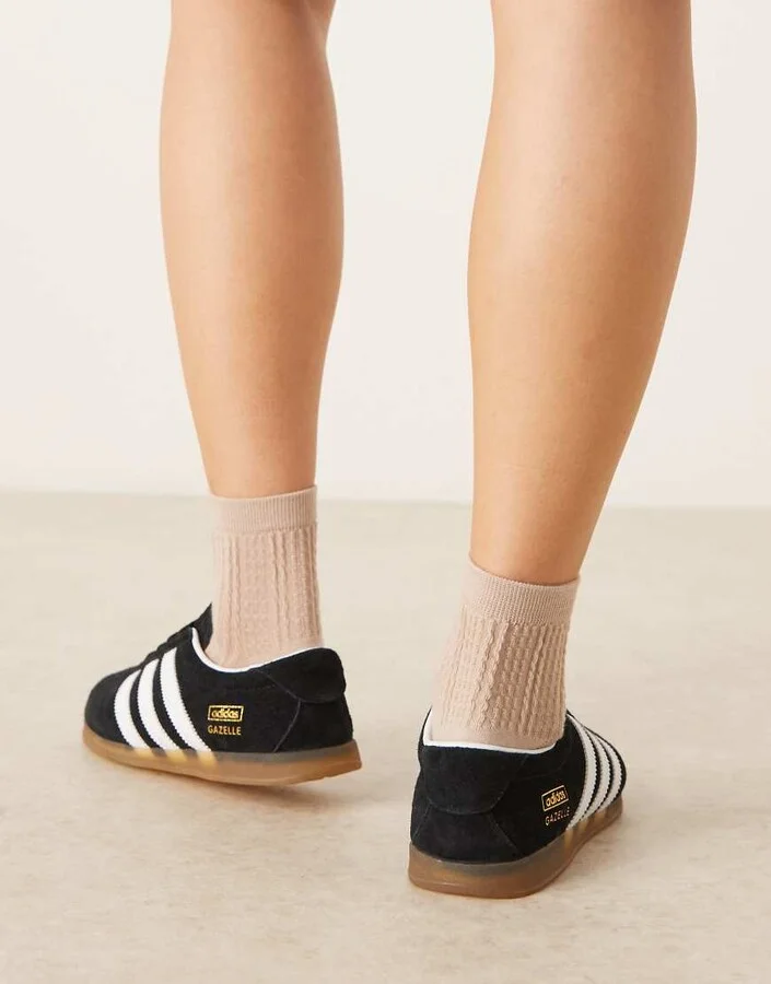 adidas Originals Gazelle Lo Pro sneakers in black - Image 3