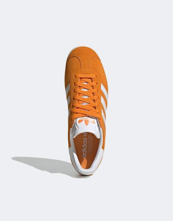adidas Originals Gazelle sneakers in orange - Image 2