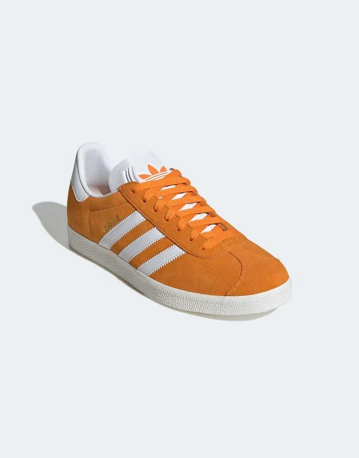 adidas Originals Gazelle sneakers in orange - Image 4