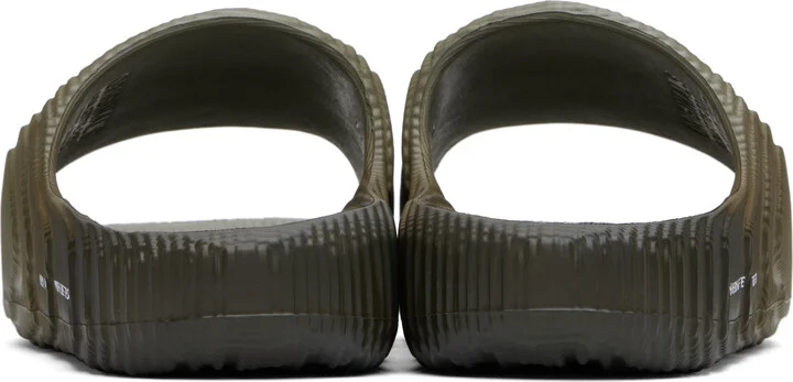 adidas Originals Gray Adilette 22 Slides - Image 2