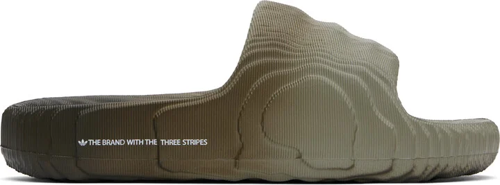 adidas Originals Gray Adilette 22 Slides