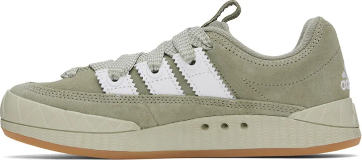 adidas Originals Gray Adimatic Sneakers - Image 3