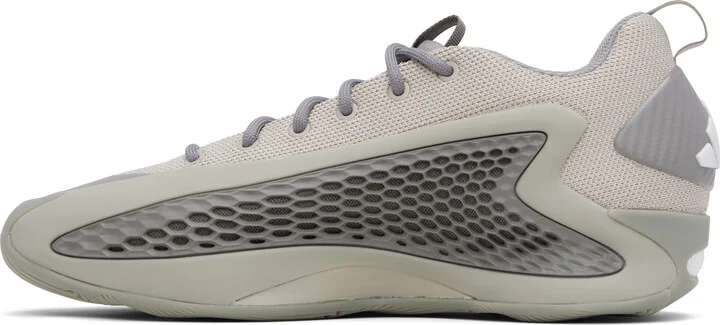 adidas Originals Gray Anthony Edwards 1 Low Sneakers - Image 3