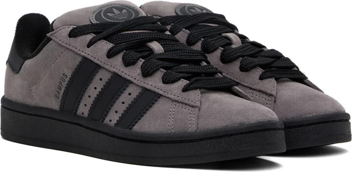 adidas Originals Gray & Black Campus 00s Sneakers - Image 4