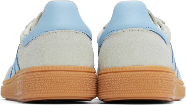 adidas Originals Gray & Blue Handball Spezial Sneakers - Image 2