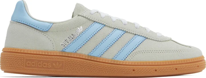 adidas Originals Gray & Blue Handball Spezial Sneakers
