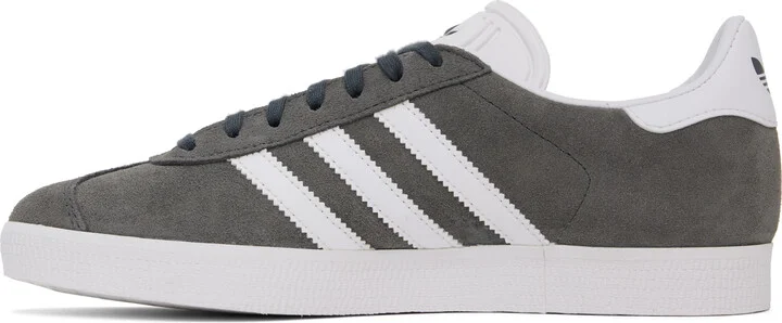 adidas Originals Gray Gazelle Sneakers - Image 3