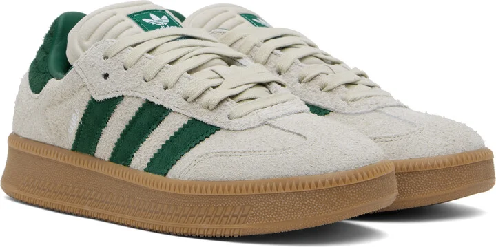 adidas Originals Gray Samba XLG Sneakers - Image 4