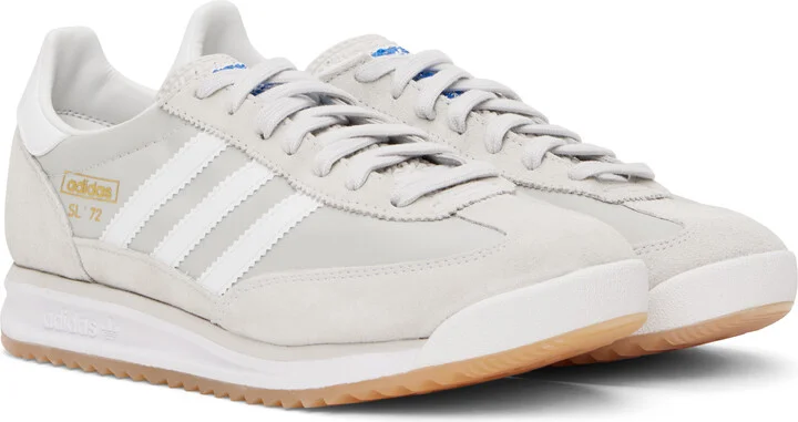 adidas Originals Gray SL 72 RS Sneakers - Image 4