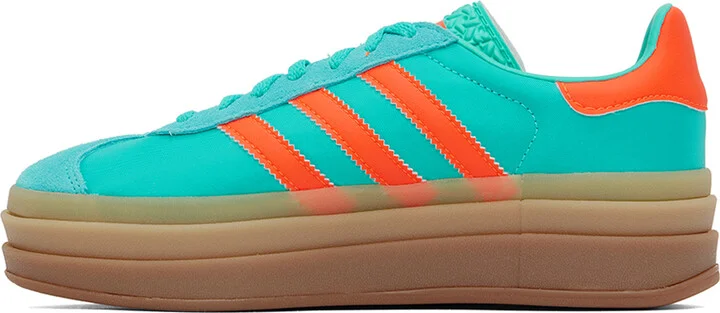 adidas Originals Green Gazelle Bold Sneakers - Image 3