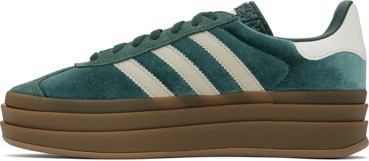 adidas Originals Green Gazelle Bold Sneakers - Image 3