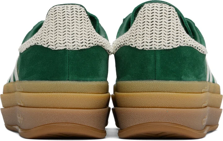 adidas Originals Green Gazelle Bold Sneakers - Image 2