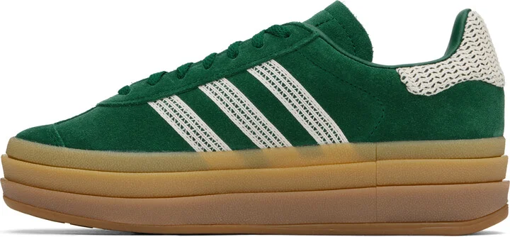adidas Originals Green Gazelle Bold Sneakers - Image 3