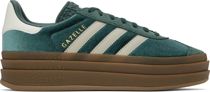 adidas Originals Green Gazelle Bold Sneakers